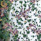 τρισδιάστατες ύφασμα δαντελλών λουλουδιών πλάτους 140cm/δαντέλλα κεντητικής λουλουδιών για το εγχώριο κλωστοϋφαντουργικό προϊόν